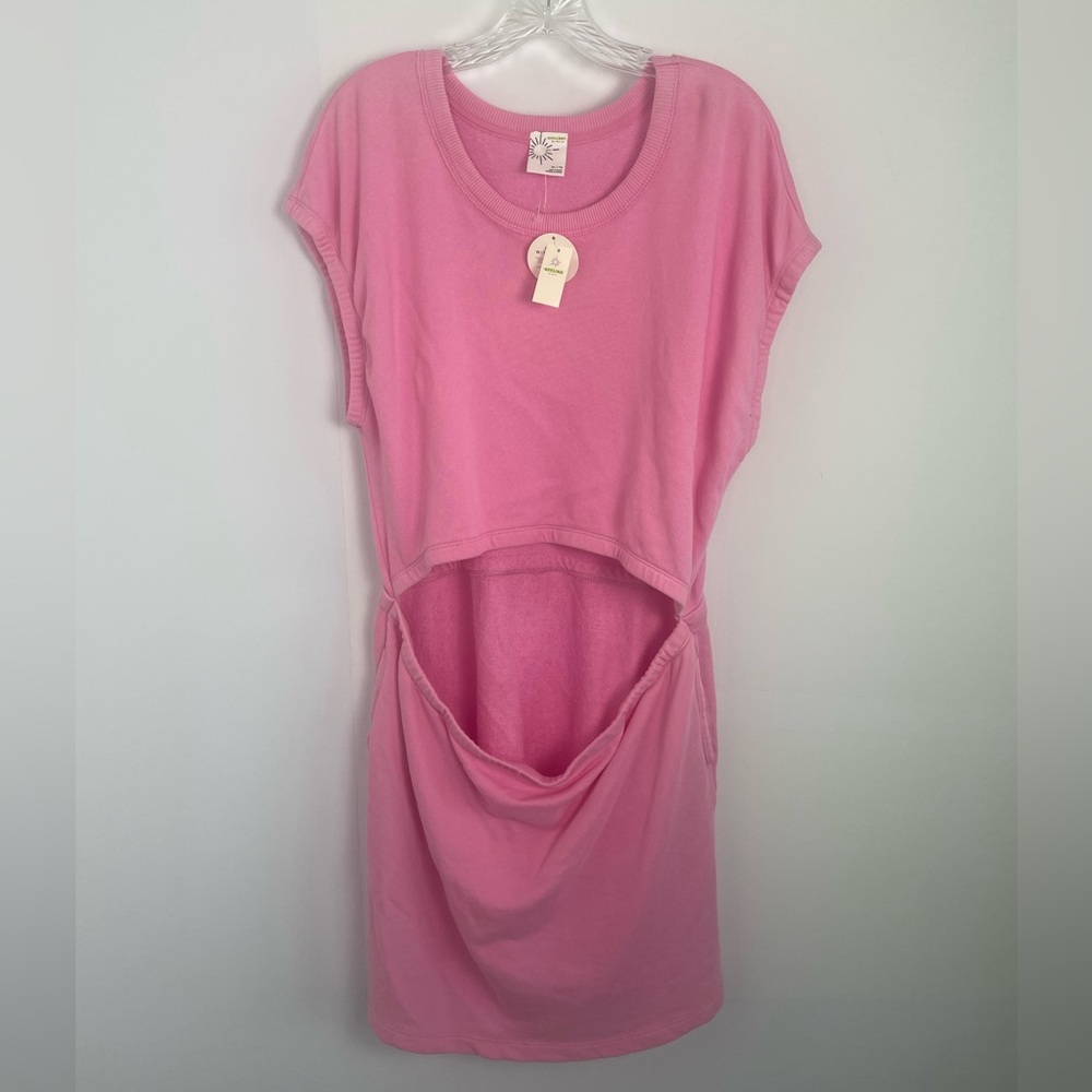 NWT Aerie Offline by aerie Pink Terry Cloth Beach Dress XL
